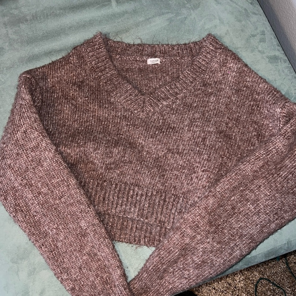 Garage cropped sweater